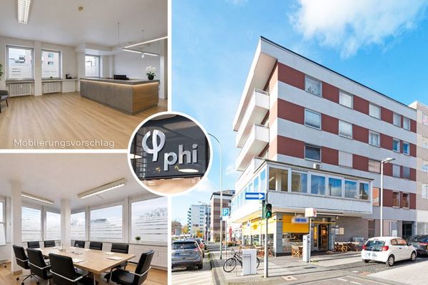 PHI AACHEN - Bright office floor with spacious reception area and elevator in central Eschweiler!