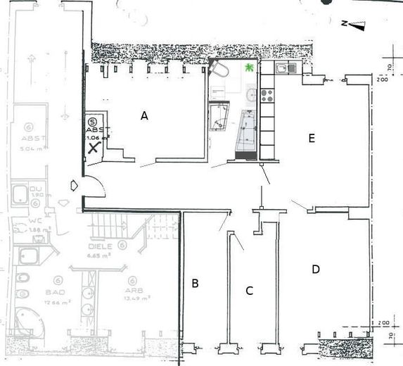 Appartamento di 5 locali recentemente ristrutturato sul Kaßberg – Foto 17