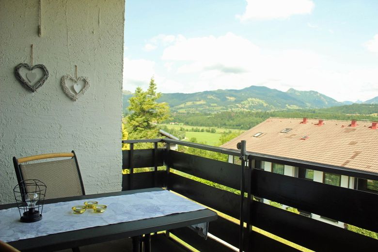 Blick vom Balkon nach Nordenn