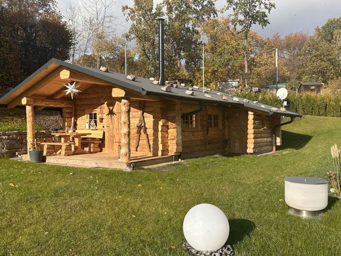 MUSTERHAUS - Skihütte - Wochenendhaus - Gartenlaube - Vollholzstämme, Handarbeit – फोटो 1