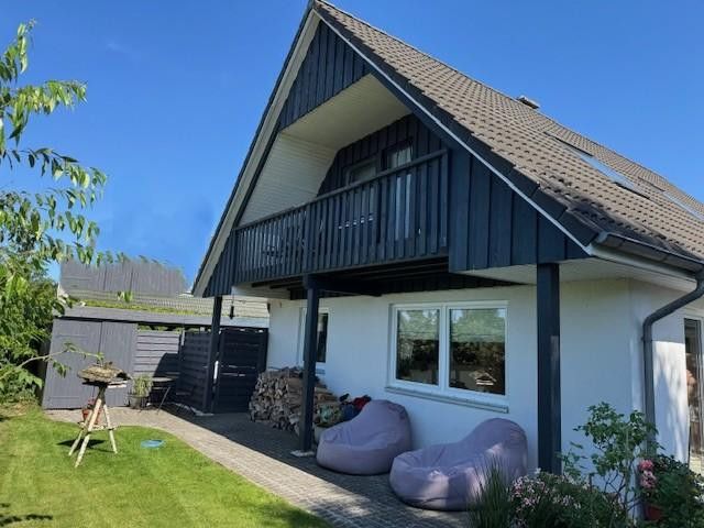 Balkon und Carportschuppen