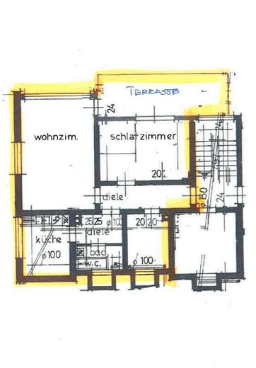 Traumhafte moderne 2-Zimmer Wohnung mit HWR und großer Terrasse – Foto 13