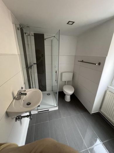 Charmantes Bauernhaus im Ortskern von Bodenheim – Badezimmer renoviert unten