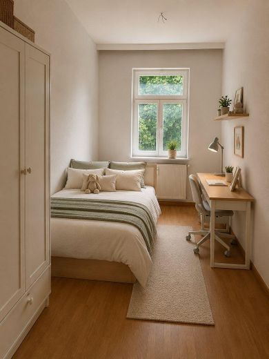 Drittes Zimmer virtu. möbliert
