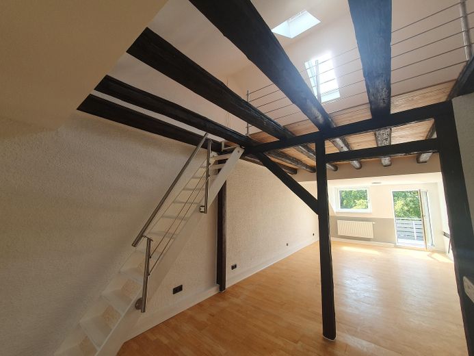 Aufgang zum Spitzboden