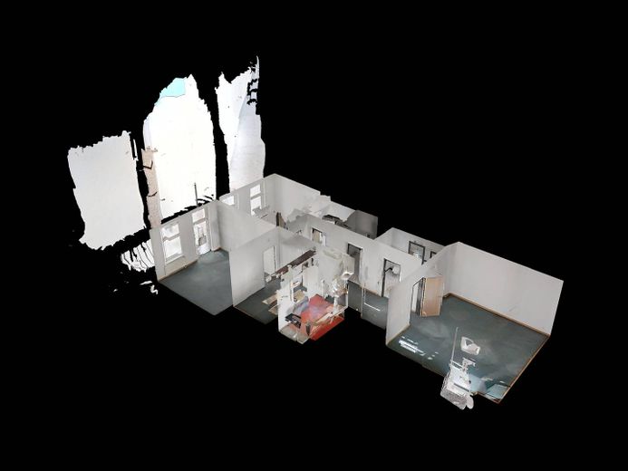 Die Blätter fallen, die Miete auch - 1 NKM als Herbstgeschenk: Attraktive 3-Zimmer-Wohnung mit Einbauküche und 2 Balkonen ++ – 3D-Ansicht-Grundriss