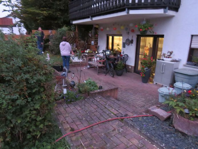 Sonnige Eigentumswohnung 65 qm 3 ZKB Brandoberndorf große 15 qm Terrasse südwest – Terrasse