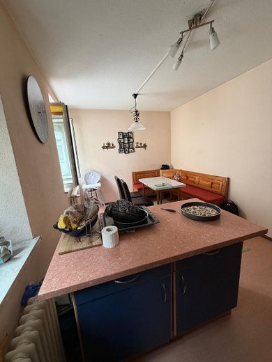Gemütliche 2-Zimmer-Wohnung in Kemptener Bestlage – Küche/Esszimmer