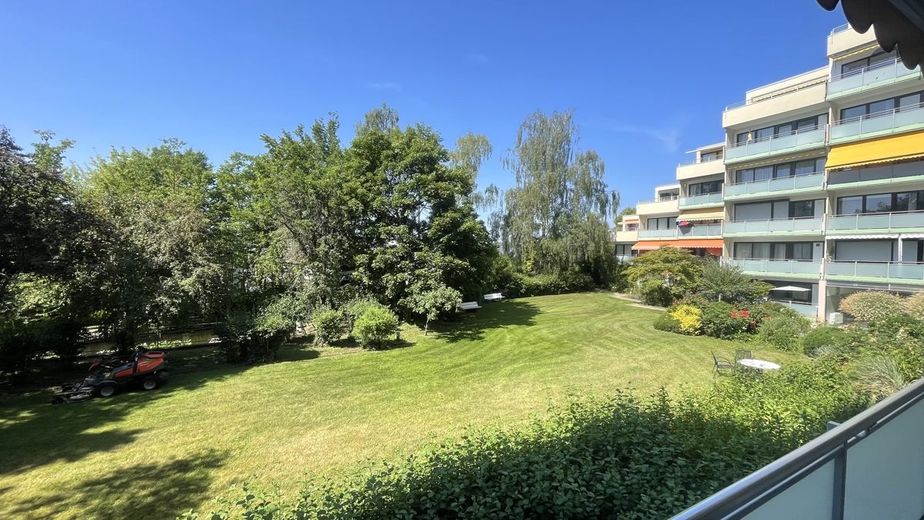 Kapitalanlage mit Seltenheitswert: Appartement mit Balkon, Indoor-Pool und Garten in Wi-Sonnenberg – Garten