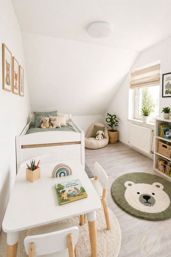 Solides Investment mit Zukunft: Zwei Mehrfamilienhäuser mit 13 Wohneinheiten – Kinderzimmer Musterwohnung