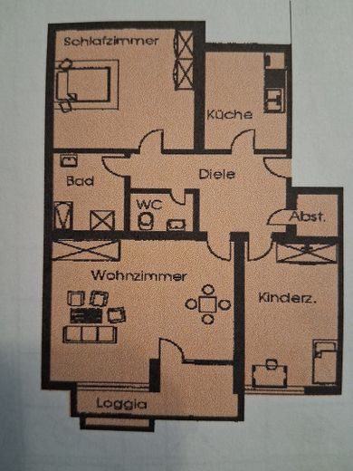 Helle 69,4-m²-Eigentumswohnung in Neuburg a. d. Donau 3. OG, sofort frei, VB 215.000 € – Foto 21