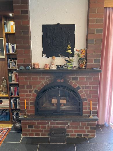 Kaminofen mit Heizkassette