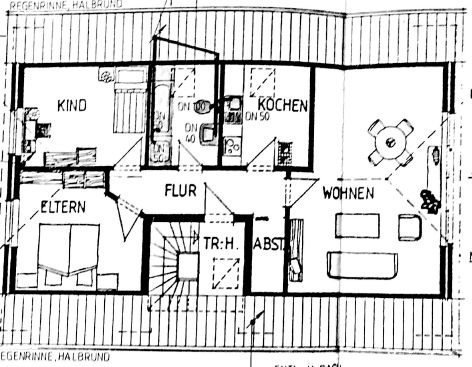 Seltene Gelegenheit in Holtorf: Großzügiges Zweifamilienhaus mit Terrasse und Garage – Grundriss Dachgeschoß