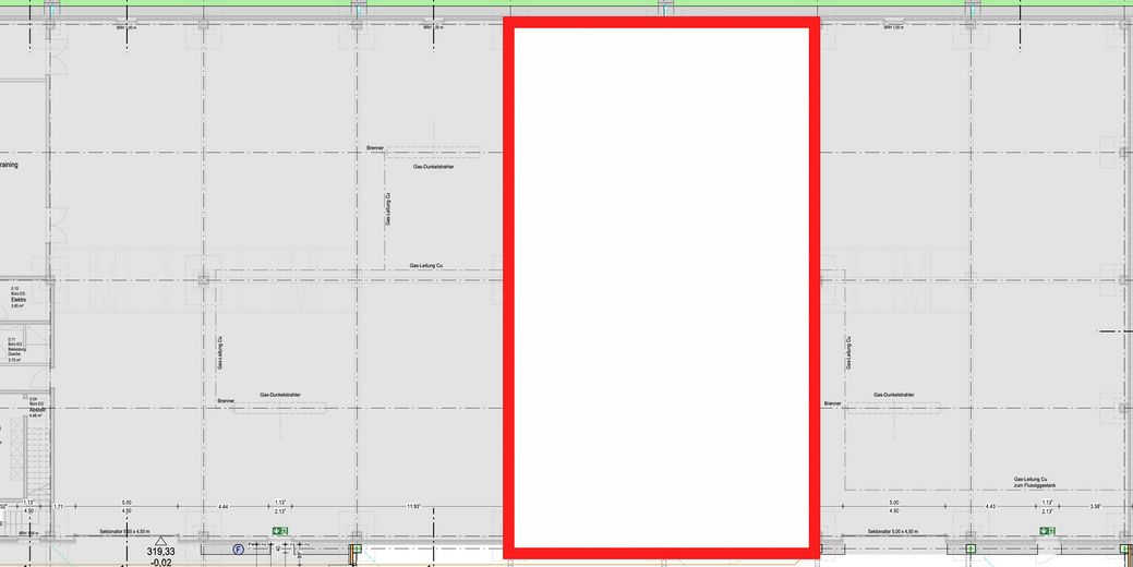 Moderne Lagerhalle in 94348 Atting (Gewerbegebiet) zu vermieten – zu vermietende Fläche