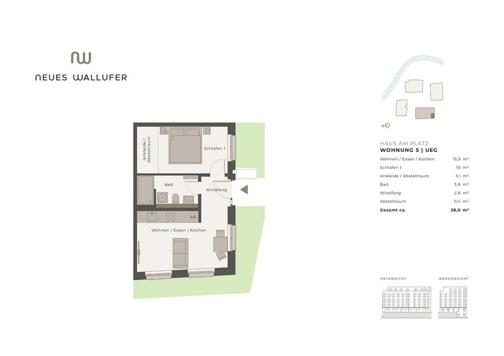 Grundriss Whg K05
