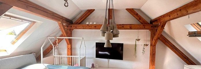 Schlafzimmer im Obergeschoss