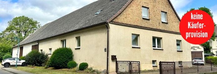 HORN IMMOBILIEN ++ ehemaliges Gründerhaus mit großem Grundstück, Milow bei Strasburg