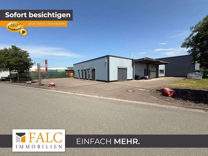Gewerbestandort mit Halle, Büro, PV & Ausbaureserve – Raesfeld – Foto 1