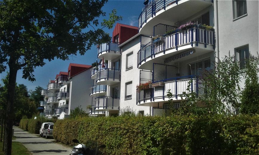 Wohnanlage Straßenseite 