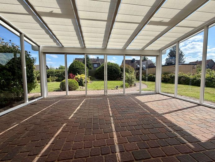 Exklusives Einfamilienhaus mit Panorama-Wintergarten, Sauna, Pelletheizung & Traumgarten in Melbeck – Foto 31