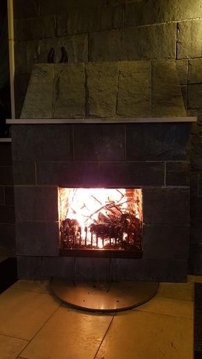 Kamin Terrasse