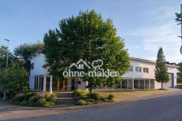 Habiter et travailler sous le même toit – 479 m², 2 appartements, bureaux + hall et jardin