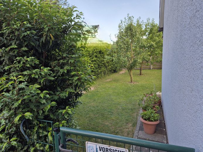 Stellplatz zum Garten