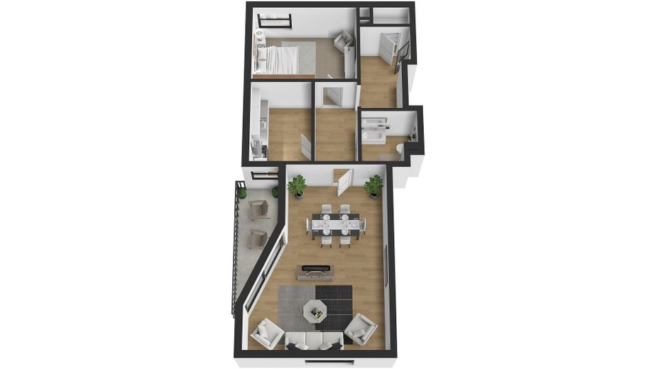 Grundriss 3D