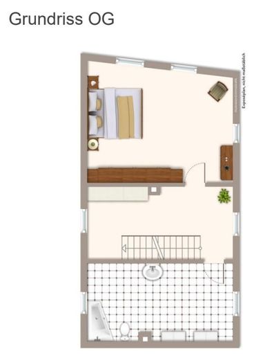 Komplett renoviertes Reihenendhaus mit großem Dachstudio und separatem Garten in Harthausen – Obergeschoss
