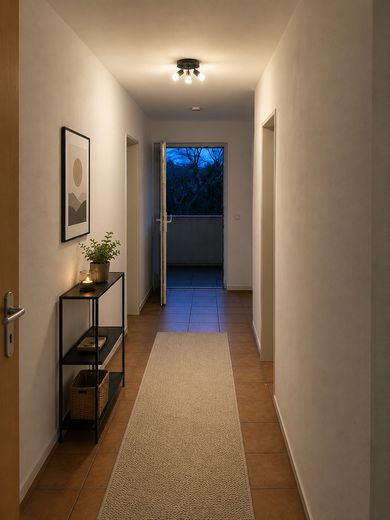 Beautiful 4-room apartment for rent in Bad Oeynhausen! (09) – Flur/ Hauseingang