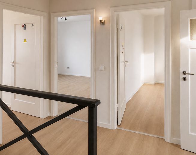 Plenty of space for the whole family – renovated terraced house, available for immediate occupancy & commission-free – Flur DG
