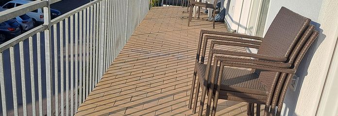 Großer Terassenbalkon