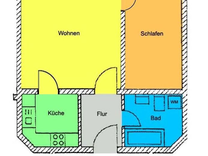 Gemütliches Wohnen in Meißen! Bad mit Wanne! Lift! – Foto 1