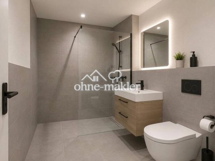Volledig gerenoveerd 3-kamerappartement met loggia – Landstuhl – Foto 1
