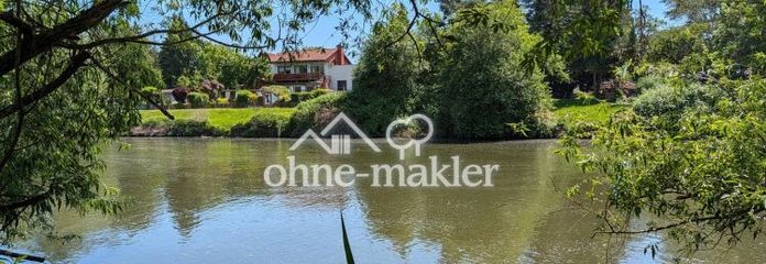 Last, available, wonderfully located building plot directly on the Fulda!