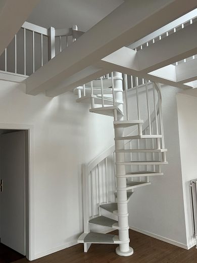 Aufgang zum Dachgeschoss