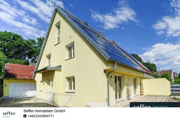 **Enerji verimli müstakil ev (A+), Münih’in kapılarında modern yaşam konforu sunuyor**