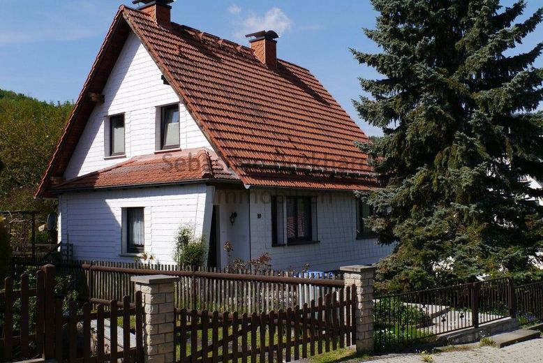 *** Charmantes Einfamilienhaus in Ilmenau Südviertel – Vorderseite