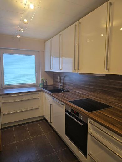 Modernisierte 3,5–4-Zimmer-Wohnung mit hochwertiger Ausstattung, Balkon & Stellplatz in ruhiger Lage – Küche