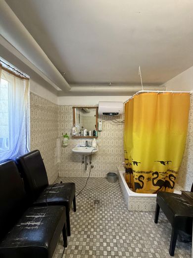 Vielseitiges Wohn- und Gewerbeobjekt mit Hallen & Werkstatt in naturnaher Lage – Waschküche / Dusche EG