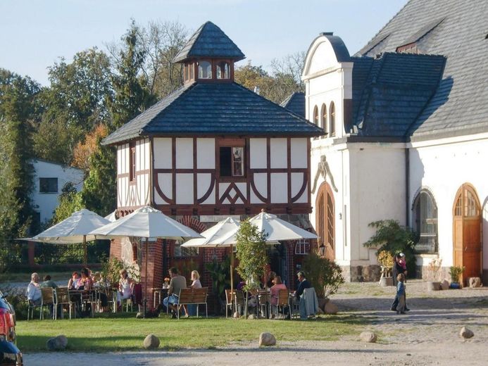 Atelier/Praxis/Gastro/Touristik/Büro/LOFT +++ in GUTSANLAGE (12 Geb. + 6 ha. Gr.) Nähe Müritz! – 'Dubenhus' (Café im Hof)...