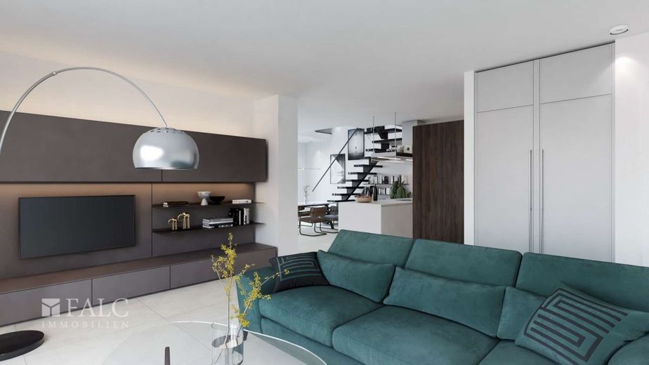 Hier oben beginnt Entspannung - moderne Dachwohnung mit Galerie – Wohnen