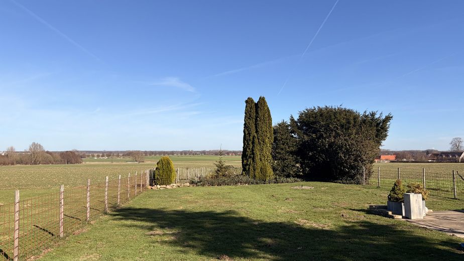 Blick auf freie Felder 