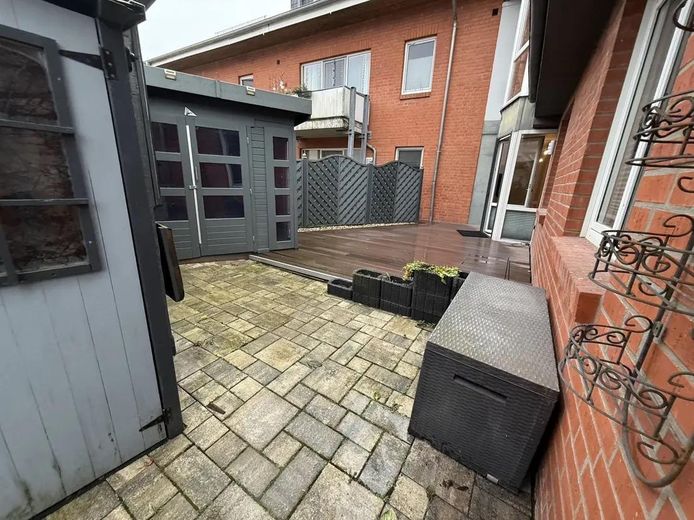 Appartamento al piano terra senza barriere architettoniche con terrazza, giardino, sauna e moderne tecnologie energetiche a Eckhorst – Terrase