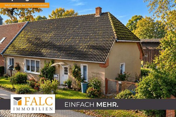 ***Doppelhaushälfte mit großem Grundstück, Scheune und Ausbaupotenzial***