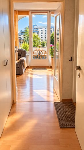 Küçük daire, büyük potansiyel – Duhnen’de Haus Hohe Worth · Balkon ve garaj – Fotoğraf 6