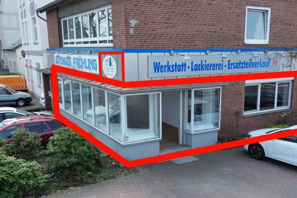 Sichtbarkeit für Ihr Business! Bürofläche in der Kieler Straße