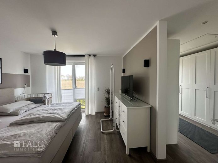 Top modernes Einfamilienhaus in herrlicher Feldrandlage von Himmelpforten – Schlafzimmer OG