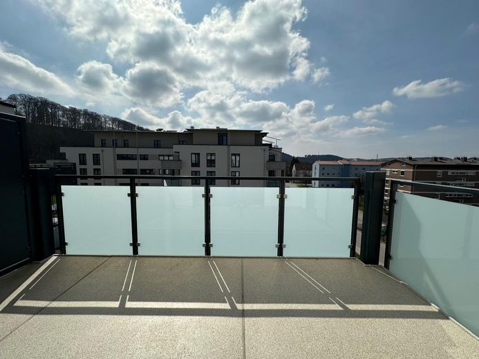 Balkon und Aussicht