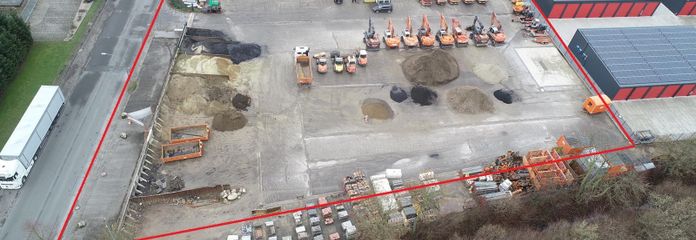 Комерційна земельна ділянка, промислова земельна ділянка 5600 м², орендована